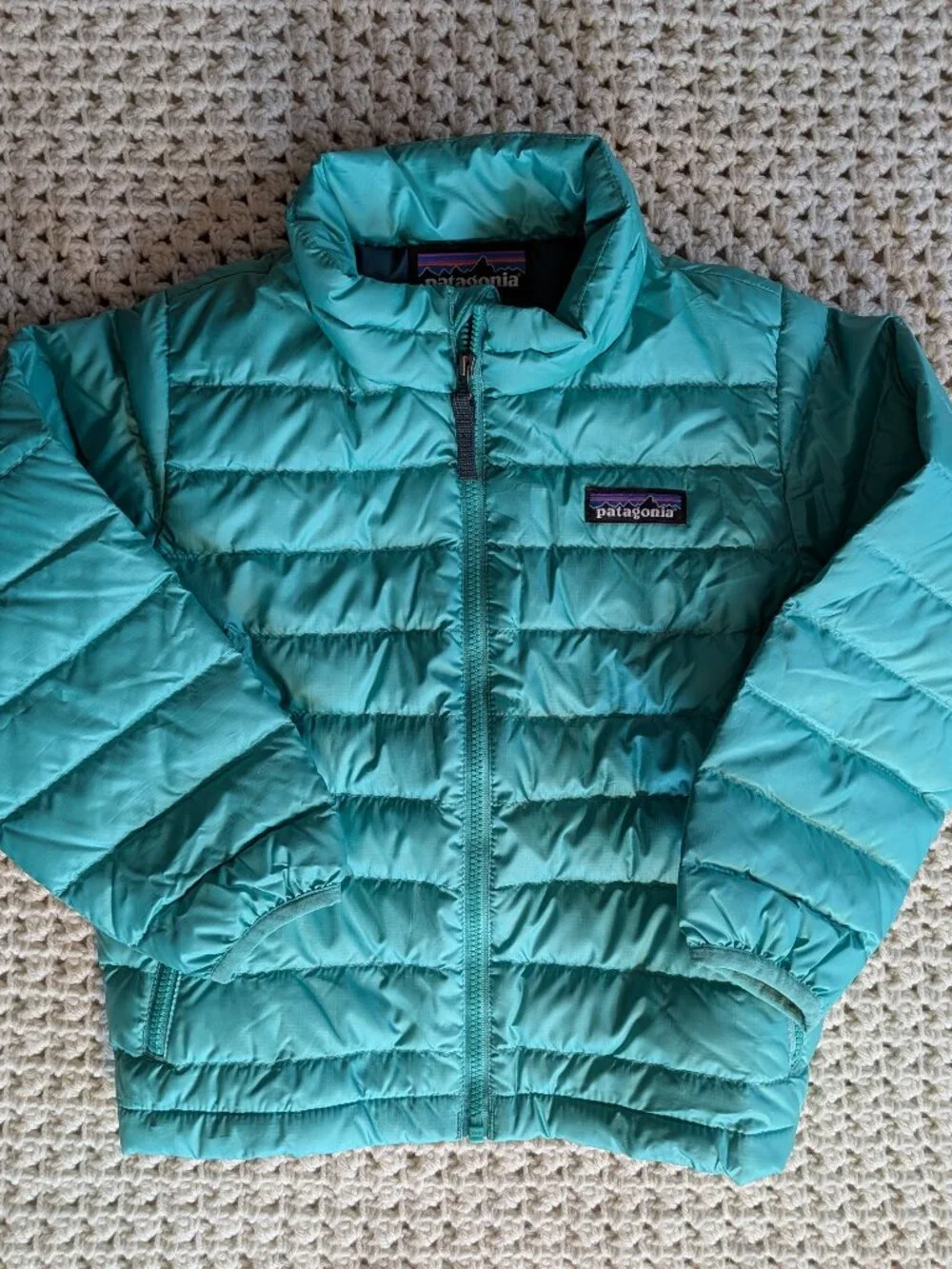 Patagonia Toddler Down Sweater Jacket - 3T - NWT - Mint Green